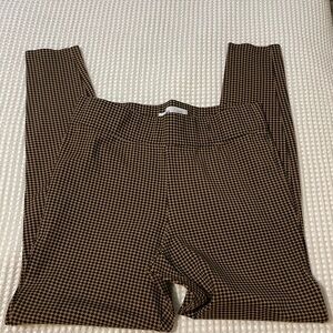 NWOT Old Navy Brown and Black Stevie Leggings High-Rise Stretchy